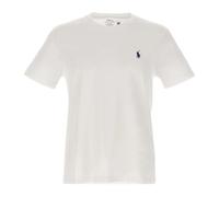 T-shirt Ralph Lauren Custom Slim Fit manche courte blanc bleu marine - XXL