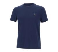 Ralph Lauren, Femme, Tops, Bleu, Taille: 40 FR T-shirt ras du cou en jersey coupe slim personnalisée