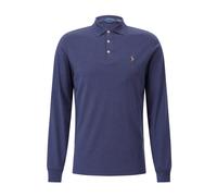 Polo Ralph Lauren, Homme, Tops, Bleu, Taille: S Polo à Manches Longues avec Logo