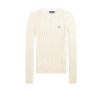 Polo Ralph Lauren - Julianna Crewneck Cable Knit - Femme - Pulls - Beige - Taille: 36 FR