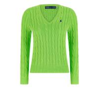 Polo Ralph Lauren - Kimberly V-neck Knit - Femme - Pulls - Vert - Taille: 42 FR