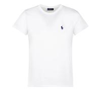 Polo Ralph Lauren – T-shirt col rond en coton jersey – Femme Blanc Taille 44 FR