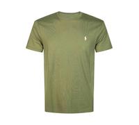Polo Ralph Lauren - Logo Detail Crew Neck T-Shirt - Homme - Tops - Vert - Taille: M