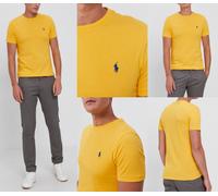 Polo Ralph Lauren Logo T-Shirt En Coton Pima Doux Personnalisé Slim Fit S