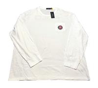 Polo Ralph Lauren Ls Poche Logo Chemise Jersey Retro Preppy Sweat M