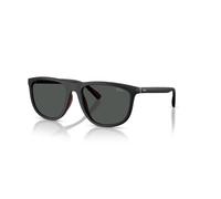 Polo Ralph Lauren - Lunettes de soleil carrées - Homme - Accessoires - Noir - Taille: 57 MM