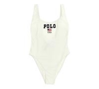 Polo Ralph Lauren - Maillot de bain une pièce Usa - Femme - Maillots de bain - Blanc - Taille: 38 FR
