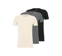 Polo Ralph Lauren Maillot de corps gris chiné / vert pastel / noir, Taille L