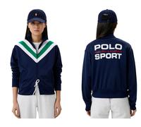 Polo Ralph Lauren Newport Track Sweatshirt Sweater Jumper Veste Pullover Marine