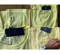 POLO RALPH LAUREN ORGANIC DYED YARN T-Shirt Classic Fit Bio T-Shirt Top Neuf M