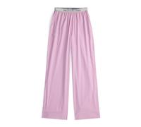 Polo Ralph Lauren Pantalon de pyjama ' Shirting Stripes ' rose / blanc, Taille XS