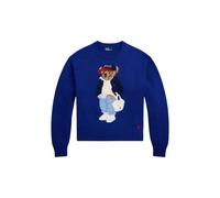Polo Ralph Lauren - Polo Bear Crewneck Knit - Femme - Pulls - Bleu - Taille: 40 FR
