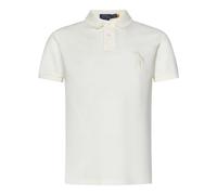 Polo Ralph Lauren, Homme, Tops, Blanc, Taille: XL Polo Blanc Style Classique