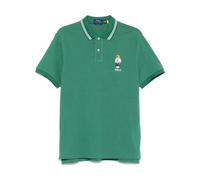 Polo Ralph Lauren - Polo Décontracté en Coton Vert à Manches Courtes - Homme - Tops - Vert - Taille: 2XL