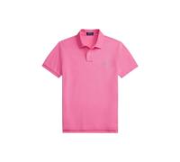 Polo Ralph Lauren - Polo en piqué de coton coupe ajustée personnalisée - Homme - Tops - Rose - Taille: XL