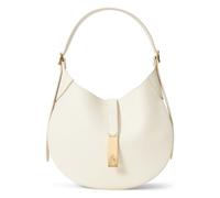 POLO RALPH LAUREN Polo ID Sac à bandoulière Cuir véritable 25.5 cm beige