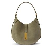 POLO RALPH LAUREN Polo ID Sac à bandoulière Cuir véritable 25 cm olive
