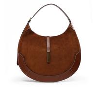 POLO RALPH LAUREN Polo ID Sac à main Cuir véritable 42.5 cm brun