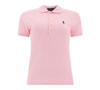 Polo Ralph Lauren - Polo Stretch Slim Fit - Femme - Tops - Rose - Taille: 42 FR
