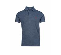 POLO RALPH LAUREN Poloshirt Coupe Custom-Slim bleu | L