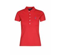 POLO RALPH LAUREN Poloshirt Coupe Slim JULIE rouge | L