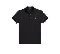 Vêtements Polo Ralph Lauren Polo ajusté en coton doux 710713130 pour Homme XXL Noir