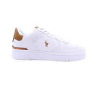 Ralph Lauren Baskets Homme Master Court 809923071002 Blanc/Tan