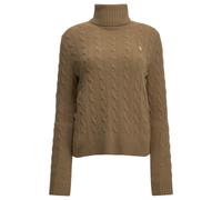 POLO RALPH LAUREN pull à col roulé femme beige - S