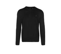 POLO RALPH LAUREN Pull Coupe Slim noir | XXL