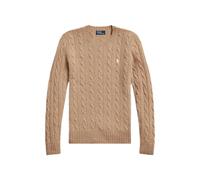 Polo Ralph Lauren - Pull en cachemire avec motif torsadé - Femme - Pulls - Brun - Taille: 40 FR