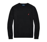 Polo Ralph Lauren - Pull en coton à col rond - Homme - Pulls - Noir - Taille: M