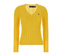 Polo Ralph Lauren - Pull en coton - Femme - Pulls - Jaune - Taille: 36 FR