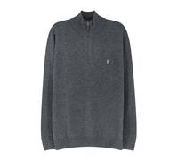 Polo Ralph Lauren - Pull à demi-zip - Homme - Sweatshirts et sweats à capuche - Gris - Taille: XL