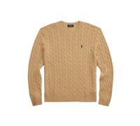 Polo Ralph Lauren - Pull en maille à col rond - Homme - Pulls - Beige - Taille: XL