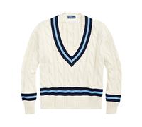 Polo Ralph Lauren - Pull en Tricot Torsadé - Femme - Pulls - Beige - Taille: 38 FR