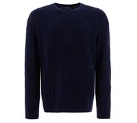 Polo Ralph Lauren pull homme bleu cachemire torsadé coupe regular - L