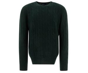 Polo Ralph Lauren pull homme vert cachemire coupe regular - S