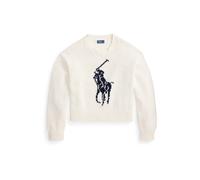 Polo Ralph Lauren Pull-over bleu marine / blanc, Taille L