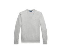 Polo Ralph Lauren Pull-over 'LS SF VN PP-LONG SLEEVE-SWEATER' gris, Taille S