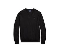 Polo Ralph Lauren - Pull Polo Col V Slim Fit - Homme - Pulls - Bleu - Taille: L