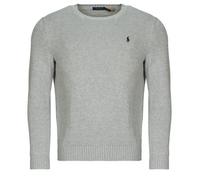 Polo Ralph Lauren Pull PULL COL ROND EN COTON in Gris EU S