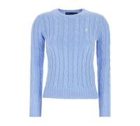 Polo Ralph Lauren - Pull Ras du Cou en Coton Câblé - Femme - Pulls - Bleu - Taille: 38 FR