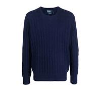 Polo Ralph Lauren - Pull en cachemire à torsades - Homme - Pulls - Bleu - Taille: S