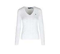 POLO RALPH LAUREN Pullover Slim Fit KIMBERLY blanc | M