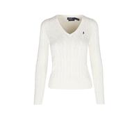 POLO RALPH LAUREN Pullover Slim Fit KIMBERLY crème | M