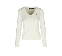 POLO RALPH LAUREN Pullover Slim Fit KIMBERLY crème | XS