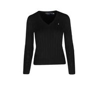POLO RALPH LAUREN Pullover Slim Fit KIMBERLY noir | XL