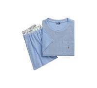 Polo Ralph Lauren Pyjama azur / noir / blanc, Taille L