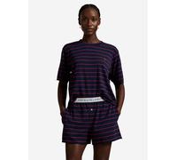 Polo Ralph Lauren Pyjama 'Club Terry' bleu marine / rouge, Taille XL