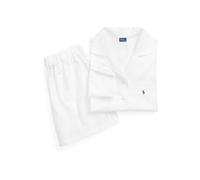 Polo Ralph Lauren Pyjama ' Crop & Boxer Set ' blanc, Taille XL